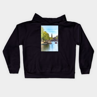 An Impressionist View Of Amsterdam Kids Hoodie